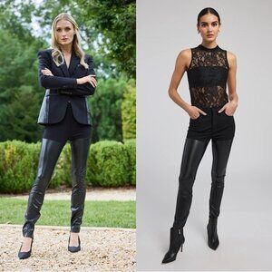 GENERATION LOVE Petra Vegan Leather Combo Pant